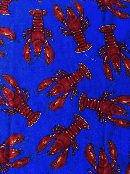 Fabric Lobsters - SHP - Modern Cloth Nappies